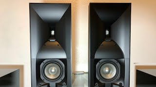Video thumbnail for JBL Studio 530 Bookshelf Speakers - JBL Website $300 - MSRP $599 by Average Guy Hi-Fi
