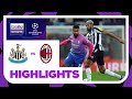 Newcastle United v AC Milan | Champions League 23/24 | Match Highlights