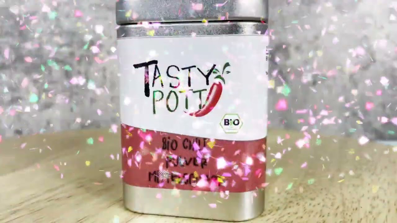 Vorschau: Tasty Pott Bio Chili Pulver mittelscharf 80g