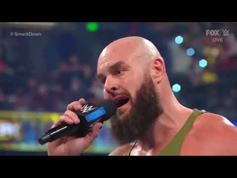 braun strowman attacks gunther and imperium WWE Smackdown 12/30/22