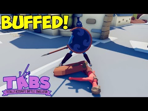 Buffed! Hoplite vs Every Unit 1v1 + Bonus - TABS Unit Possession Update