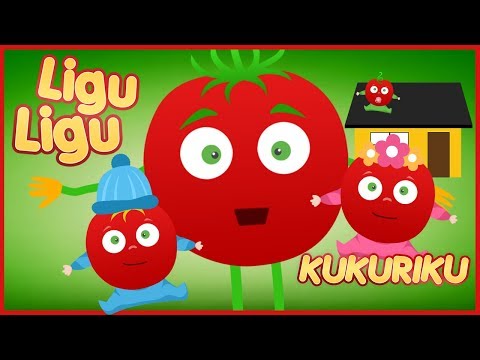 MALI PARADAJZ - KUKURIKU ★ LIGU LIGU ★ Decije pesme / Pesmice za decu / Paradajzici