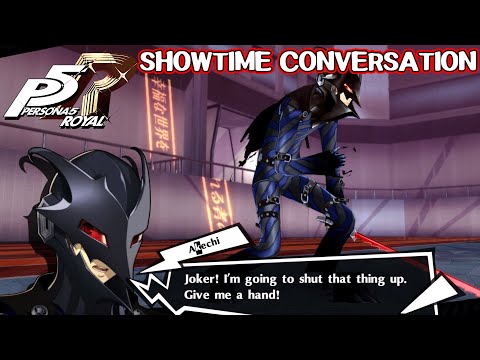 Unlocking Akechi & Joker Showtime conversation - Persona 5 Royal