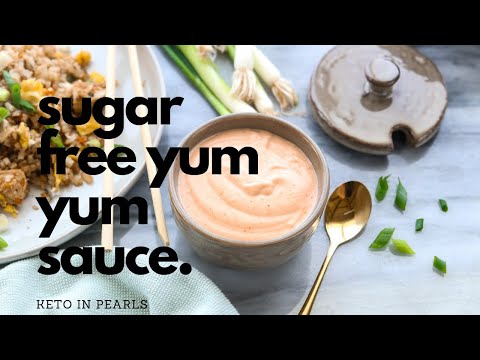 Sugar Free Yum Yum Sauce: keto, gluten free, low carb