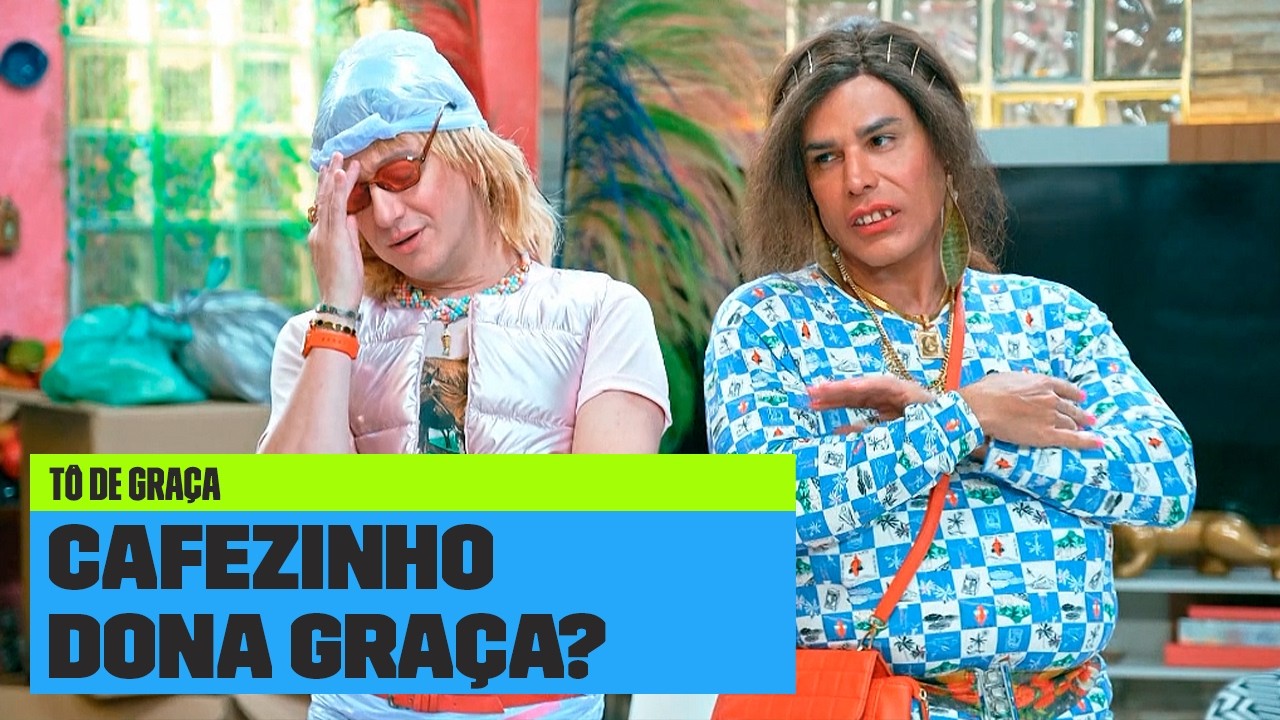 Graça ESCONDE cafeteira do JUIZ do CONCURSO SUSTENTÁVEL | Tô de Graça | Temporada 8 | Multishow