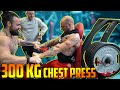 300 kg CHEST PRESS - Pettorali a scoppio!