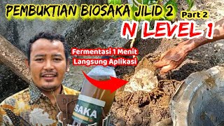 Download lagu PEMBUKTIAN N LEVEL 1 || FERMENTASI KOHE '1 MENIT LANGSUNG APLIKASI' #komposorganik #biosaka mp3