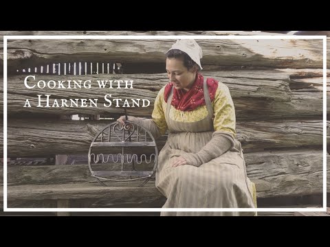 How to Make Oat Cakes with an Irish Harnen Stand | 1812 Reenacting