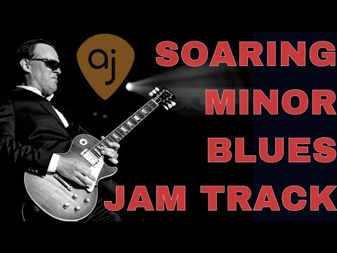 Bonamassa Style Minor Blues Backing Track in E Minor (6​/​8 - 158 BPM)