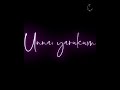 Ennai Vittu Uyir Love Song Black Screen Whatsapp Status Video