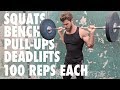 100 Reps Workout Challenge
