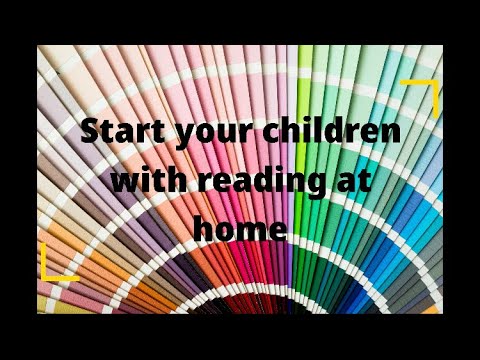 Start your children with reading at home