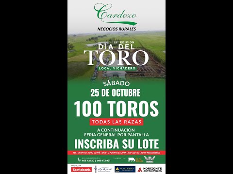 25/10/2025  Dia del Toro - Barraca Cardozo Negocios Rurales / Local Vichadero - Rivera