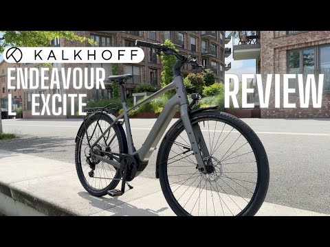 Kalkhoff Endeavour L Excite Review - schlank, schick und schnell - E-Bike im Test