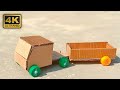 How To Make A 22 Wheeler Truck With Cardboard How To Make A Truck From Cardboard Zahidexperiment