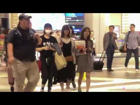 170924 Twice 트와이스 Arrival @ Changi Airport