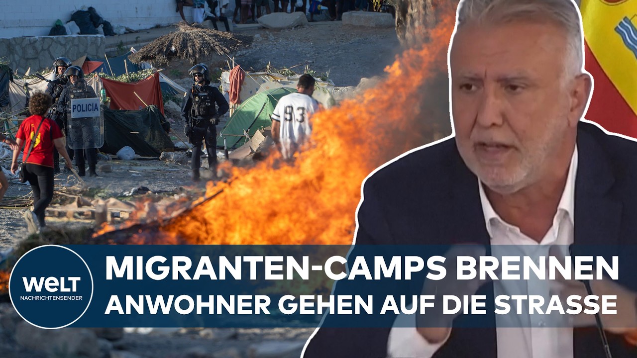 CHAOS IN CEUTA: Gewalt gegen Migranten – Regierung ruft Sicherheitskrise aus