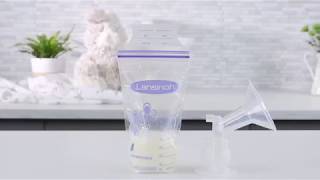 Pump Directly into our Breastmilk Storage Bags using our Pump Adapter with your Breast Pump!
