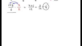 MAT 2160 sec 1 2 complex fractions