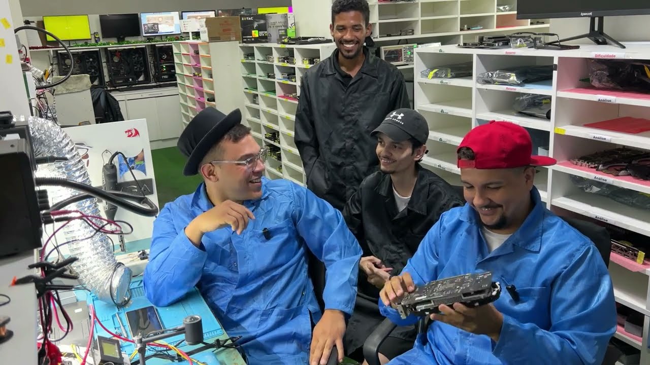 RESSUSCITAMOS UMA PLACA ENCONTRADA NO LIXO