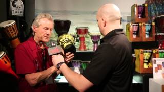 Video thumbnail for Guitar Center New from NAMM 2015 - Toca ColorSound Djembes by Guitar Center