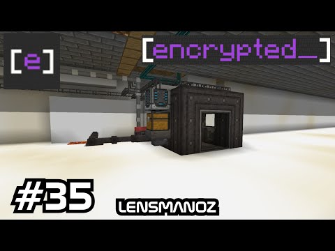 Minecraft Encrypted - Ep 35 | Compressing Items