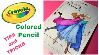 How To Color With CRAYOLA Colored Pencils