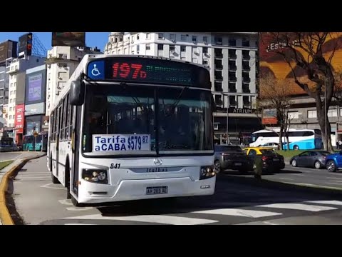 Linea 197 int. 841 0km!! Bondi Mercedes Benz Italbus Tropea IV 1721 Lsb (Octubre 2025).