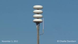 preview picture of video 'November 3, 2012 - Tornado Warning Siren Test - Fairview, TN'