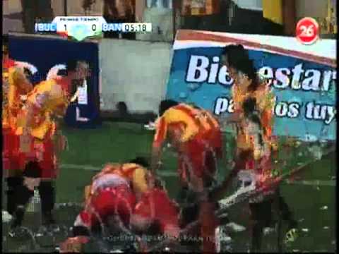 Gol de Boca Unidos ante Banfield