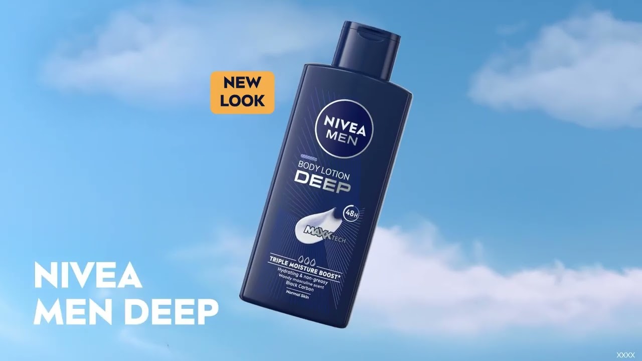 Enjoy Deep Moisture and Fragrance with NIVEA Men Deep Body Lotion