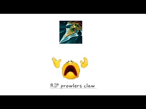 the last Prowler's Claw dash montage