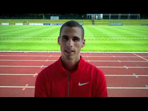Kevin Borlée about his upcoming 400m race in Lausanne