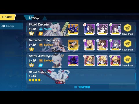 [HONKAI IMPACT] SEA - EX Abyss NIRVANA (445D) - HOS (Type) (517Pts) - TP(SSS) HOS(S1) SA(SSS)