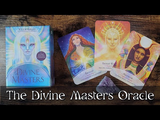 Vídeo relacionado con The Divine Masters Oracle: A 44-Card Deck and Guidebook
