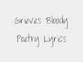 Grieves Bloody Poetry Lyrics