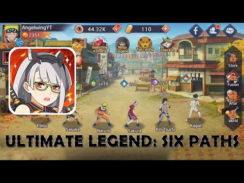 🆕🗣 Ultimate Legend Six Paths[Naruto Android Game] Gameplay !