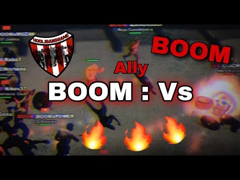Hooligans Game : BOOM vs Vs Match ALLY 16 : 0