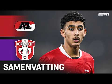 🌟 Ayoub OUFKIR in basis JONG AZ, waarvan KEEPER BLUNDERT 😳 | Samenvatting Jong AZ - FC Dordrecht