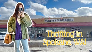 Thrift with me in Spokane, Washington!