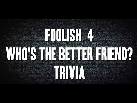 F4 trivia - Who's the Better Friend? Austin? Rob? Zach? AC?