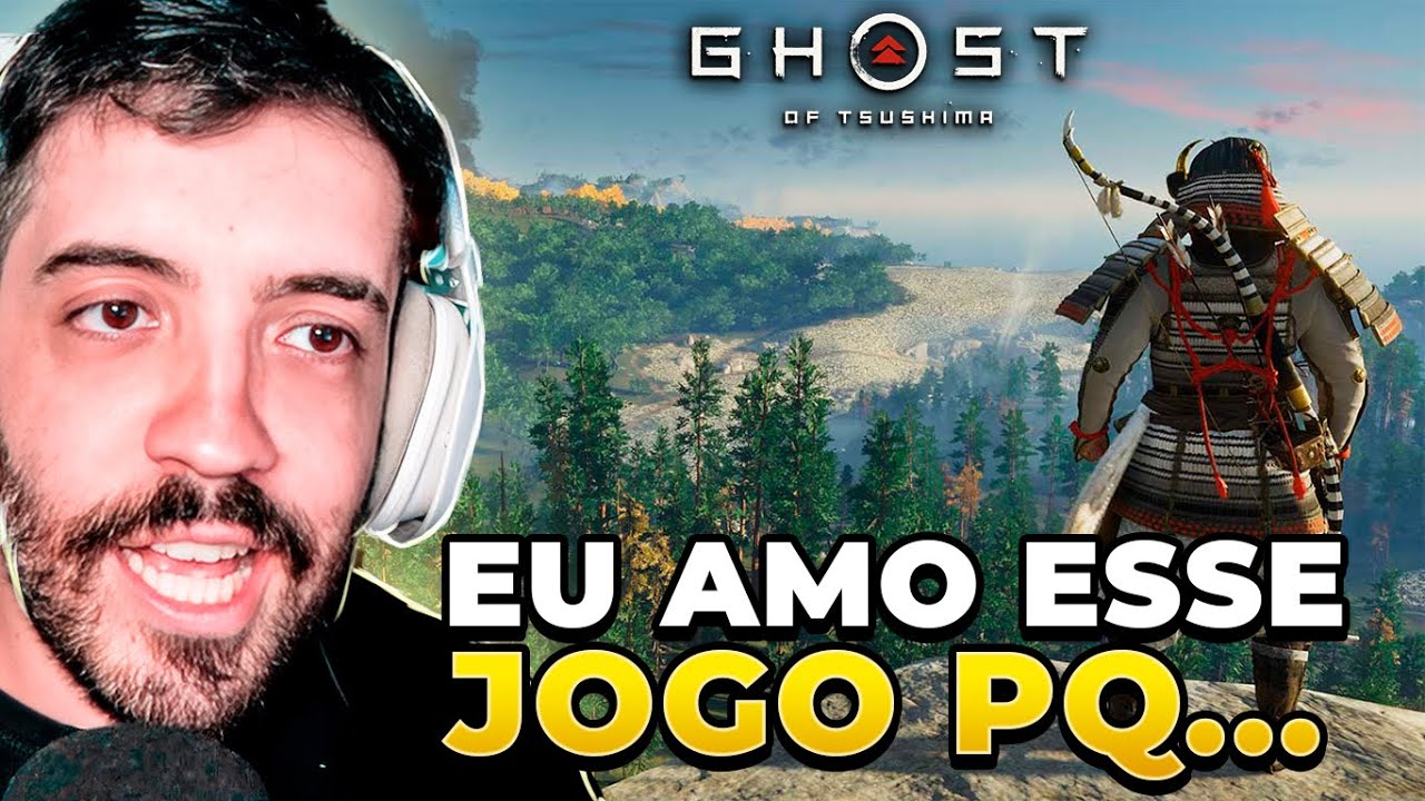 GHOST OF TSUSHIMA NO PC! [4k 144fps]