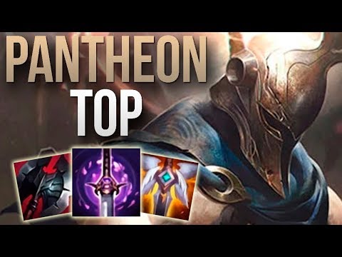 NEW REWORKED PANTHEON TOP GAMEPLAY | CHALLENGER PANTHEON TOP GAMEPLAY | Patch 9.16 S9