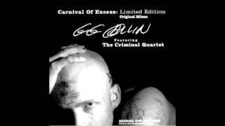 GG Allin - "Outskirts of Life"
