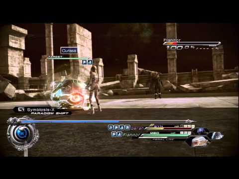 Final Fantasy XIII-2 - Episode 5 Serah, Caius Battle Old Valhalla 5 Star HD Gameplay Playstation 3