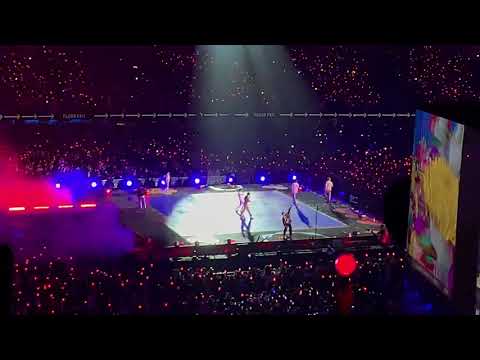 211201 FANCAM BTS 방탄소년단 - I NEED U + SAVE ME + IDOL @ PTD ONSTAGE 2021 SOFI STADIUM (200s View)