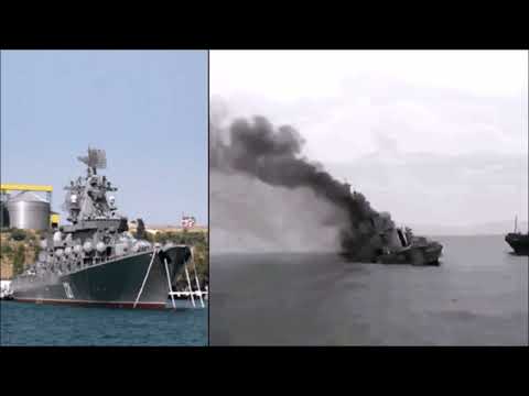 Sinking of Russian Cruiser Moskova  ( Russo Ukraine War 2022 )