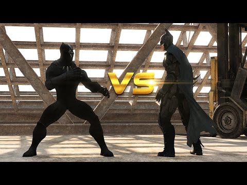 Batman vs Black Panther