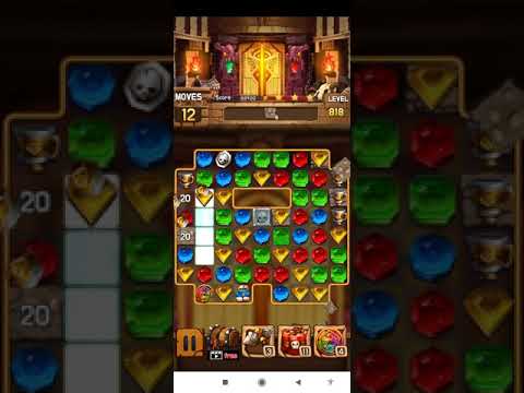 Jewel Legacy 💎 Level 818 ⭐⭐⭐ - Jewels & Gems Match 3 Puzzle 2021 no Booster 👑 Android Gameplay ✅