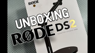 Video thumbnail for Unboxing the brand new Rode DS2 microphone stand by Dirty Blue Tube